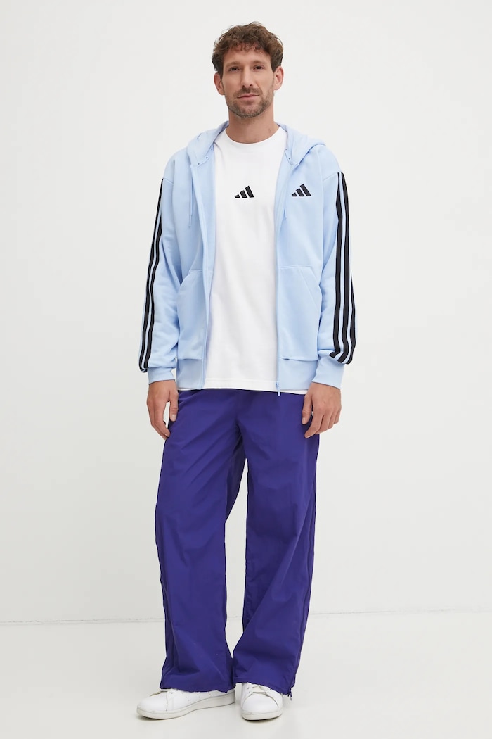 adidas Bavlnené tričko adidas Essentials JW1952 biela SS25