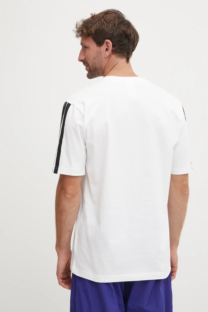 Oblečenie adidas Bavlnené tričko adidas Essentials JW1952 biela