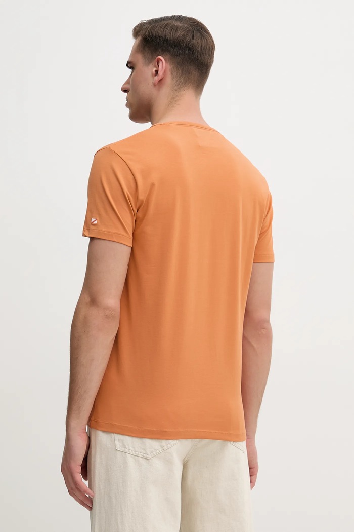 Ρούχα Μπλουζάκι Pepe Jeans ORIGINAL BASIC 3N PM508212 πορτοκαλί