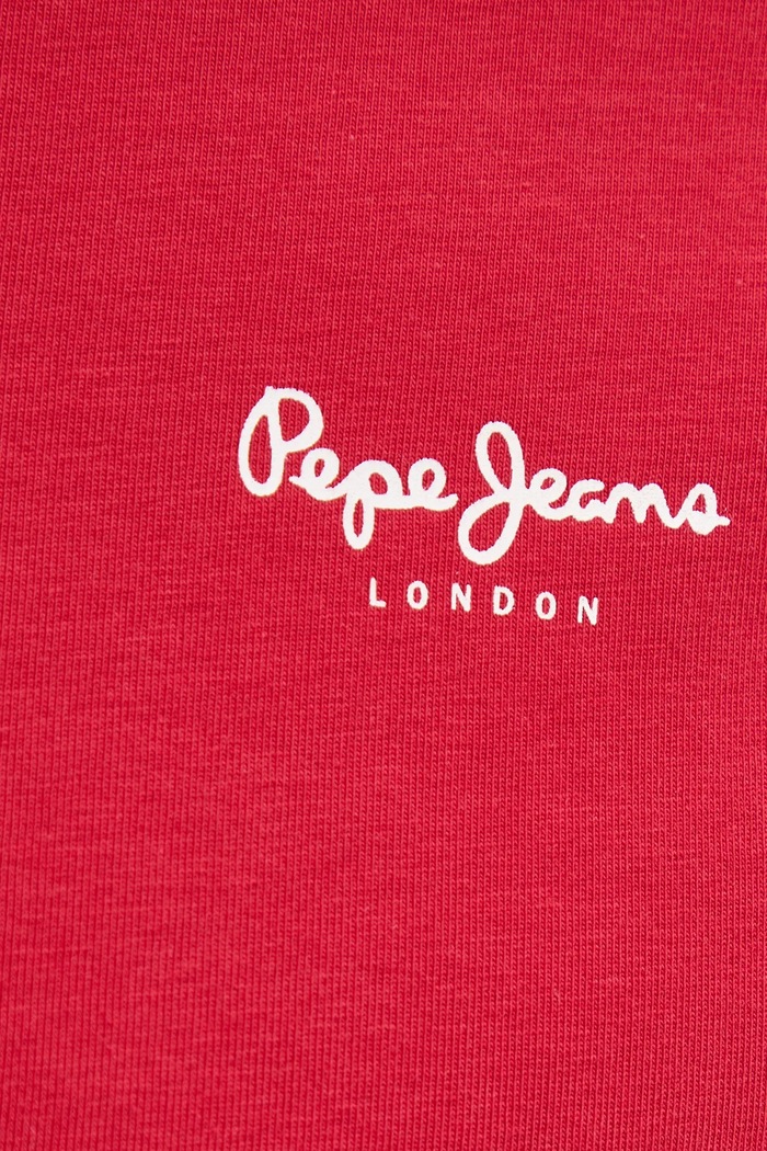 Pepe Jeans tricou ORIGINAL BASIC 3N rosu PM508212