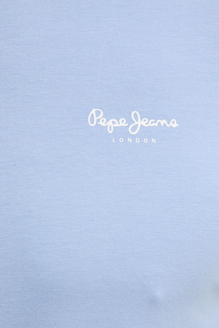 Tričko Pepe Jeans ORIGINAL BASIC 3N PM508212 modrá