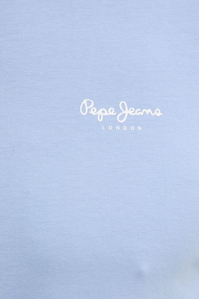 Tričko Pepe Jeans ORIGINAL BASIC 3N PM508212 modrá