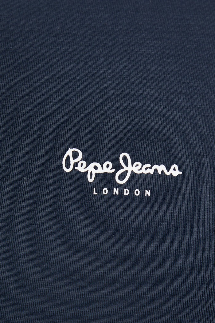 Tričko Pepe Jeans ORIGINAL BASIC 3N PM508212 tmavomodrá