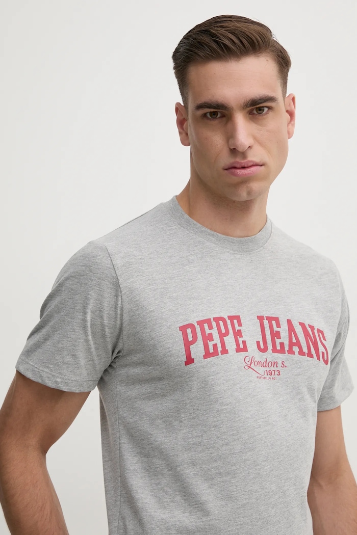 Pepe Jeans tricou DERRIL TEE gri PM509766