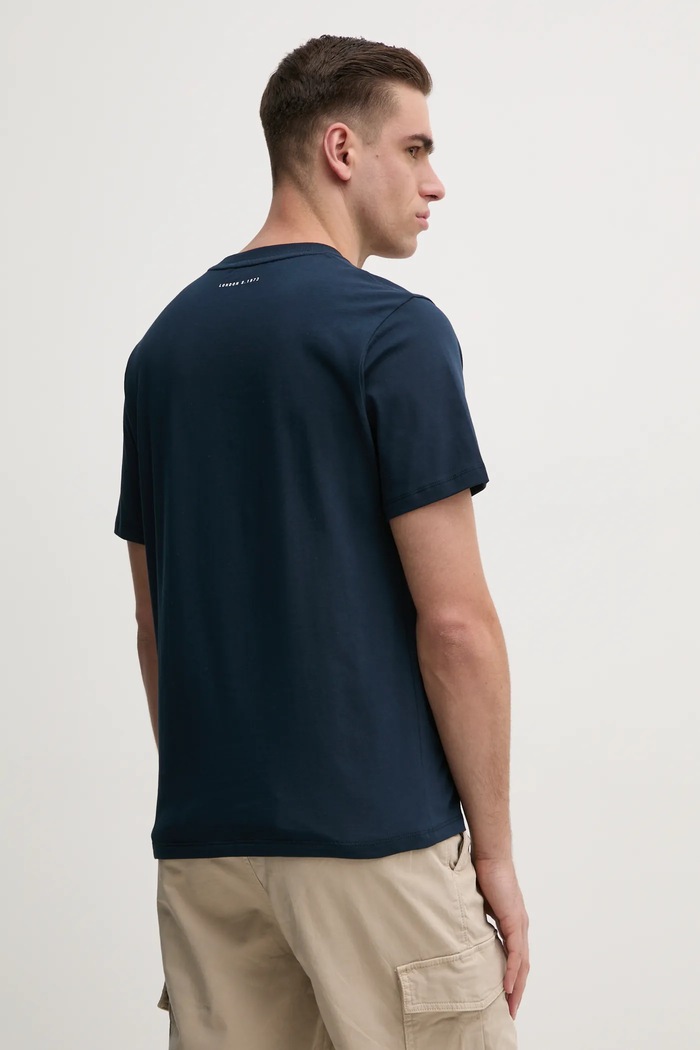 Odzież Pepe Jeans t-shirt DERRIL TEE PM509766 granatowy