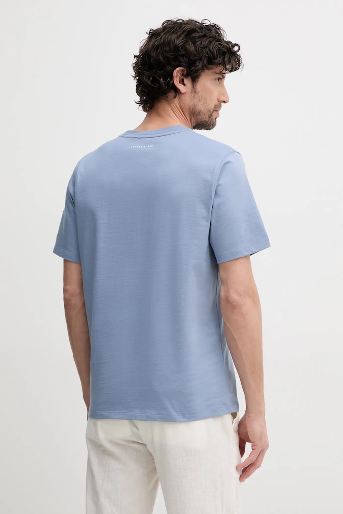 Îmbrăcăminte Pepe Jeans tricou din bumbac DUMAS TEE PM509769 albastru