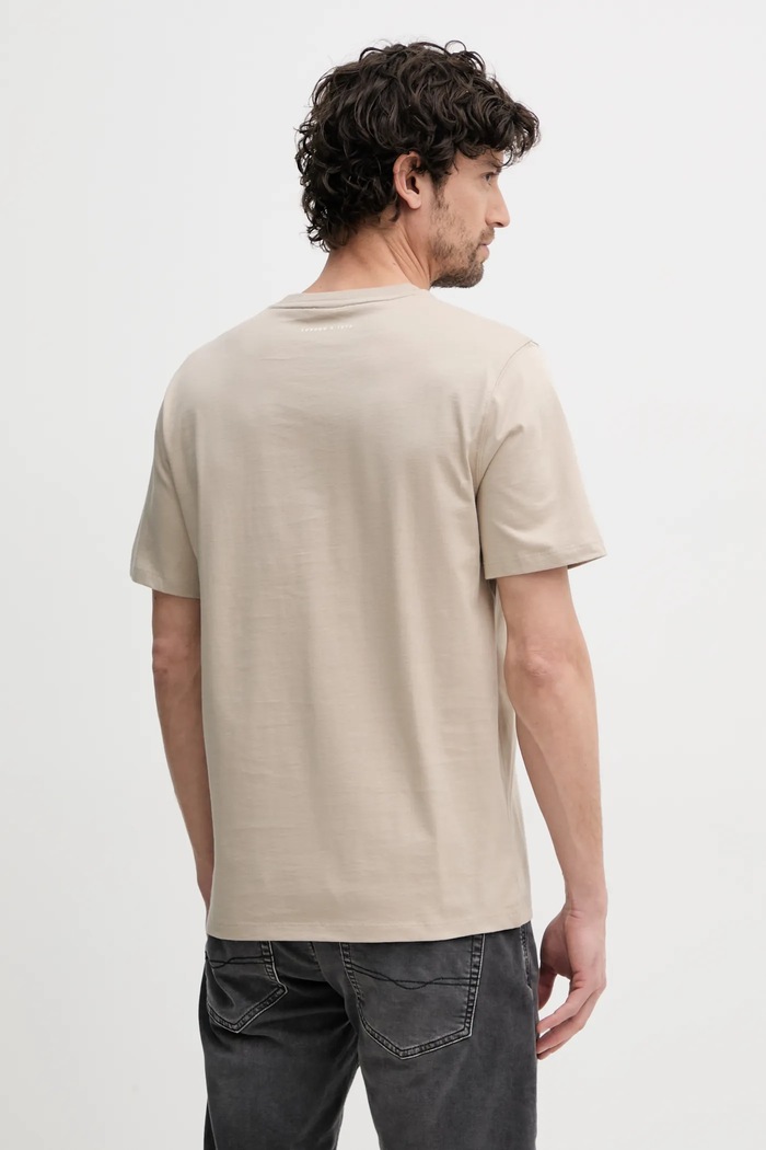 Oblečenie Bavlnené tričko Pepe Jeans DUMAS TEE PM509769 béžová