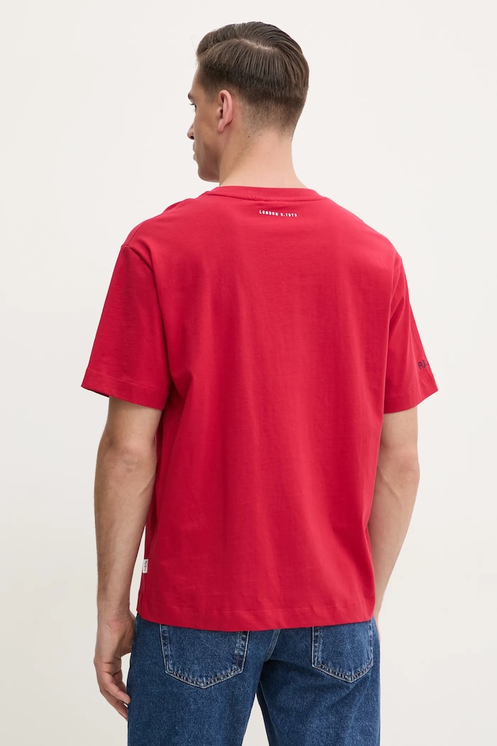Oblečenie Bavlnené tričko Pepe Jeans UNION TEE PM509790 červená