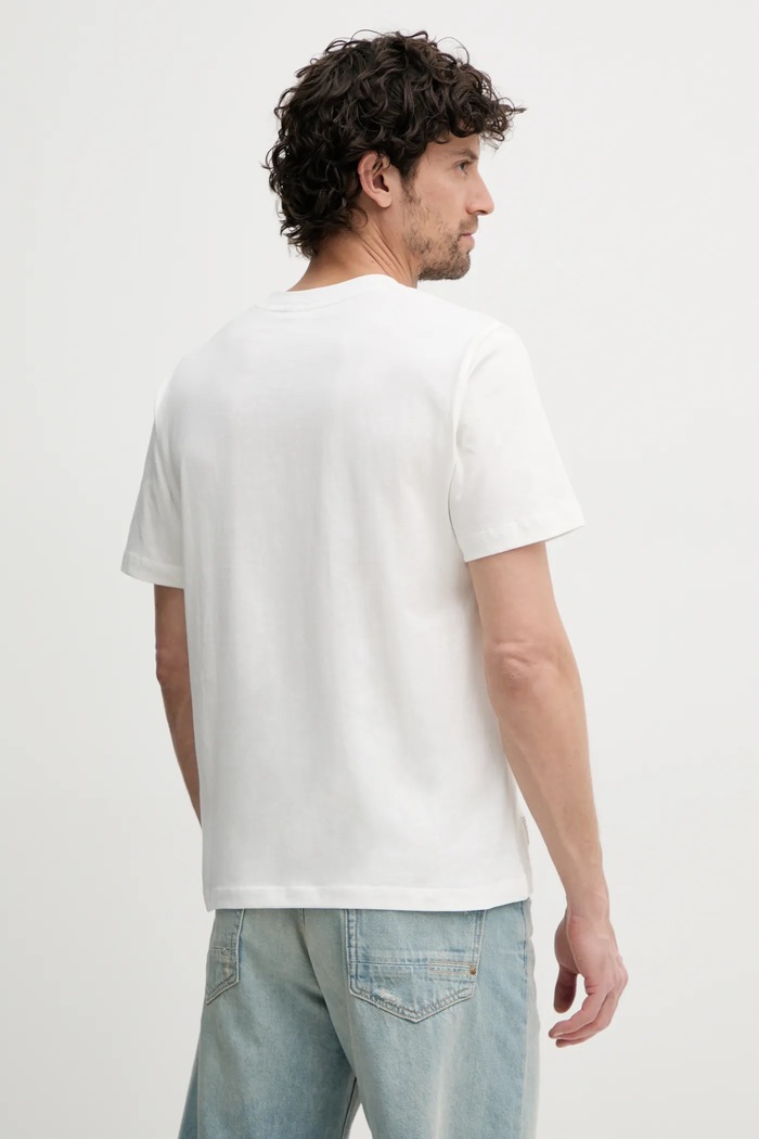 Îmbrăcăminte Pepe Jeans tricou din bumbac TALBOT PM509791 alb