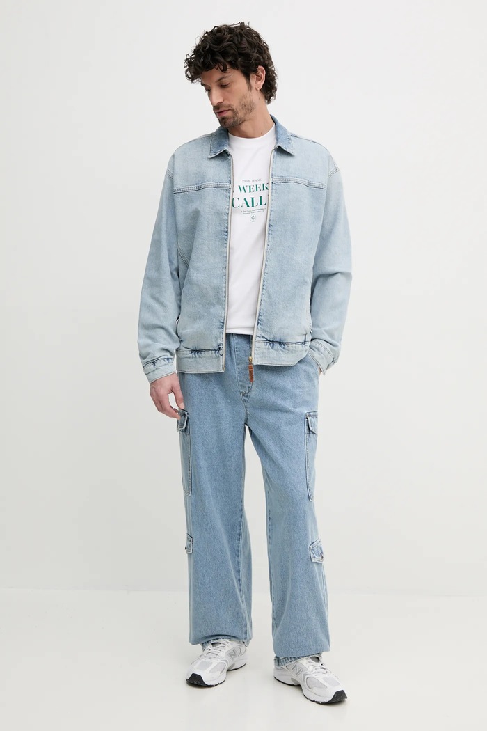 Bavlnené tričko Pepe Jeans PALMER PM509802 biela SS25