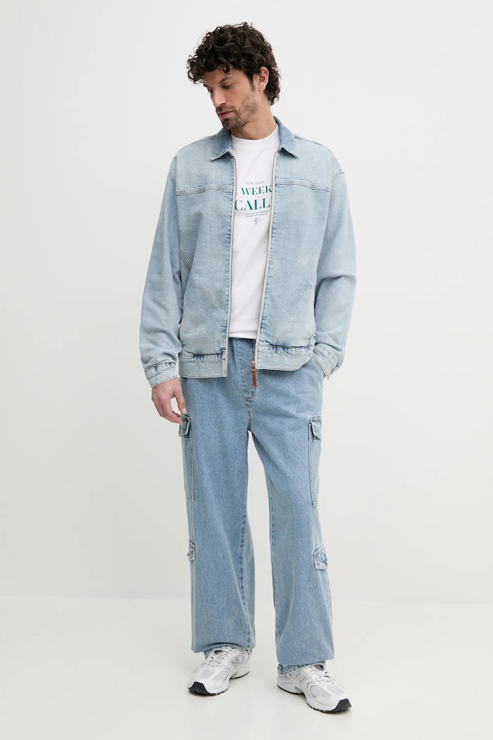 Bavlnené tričko Pepe Jeans PALMER PM509802 biela SS25