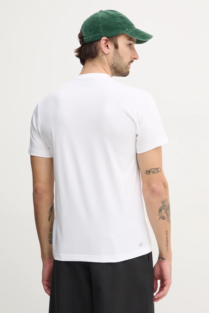Îmbrăcăminte Lacoste tricou TH8916 bej