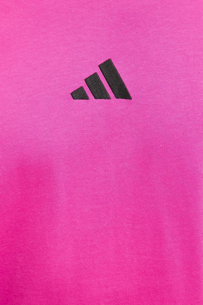 Bavlněné tričko adidas Essential JD1782 růžová