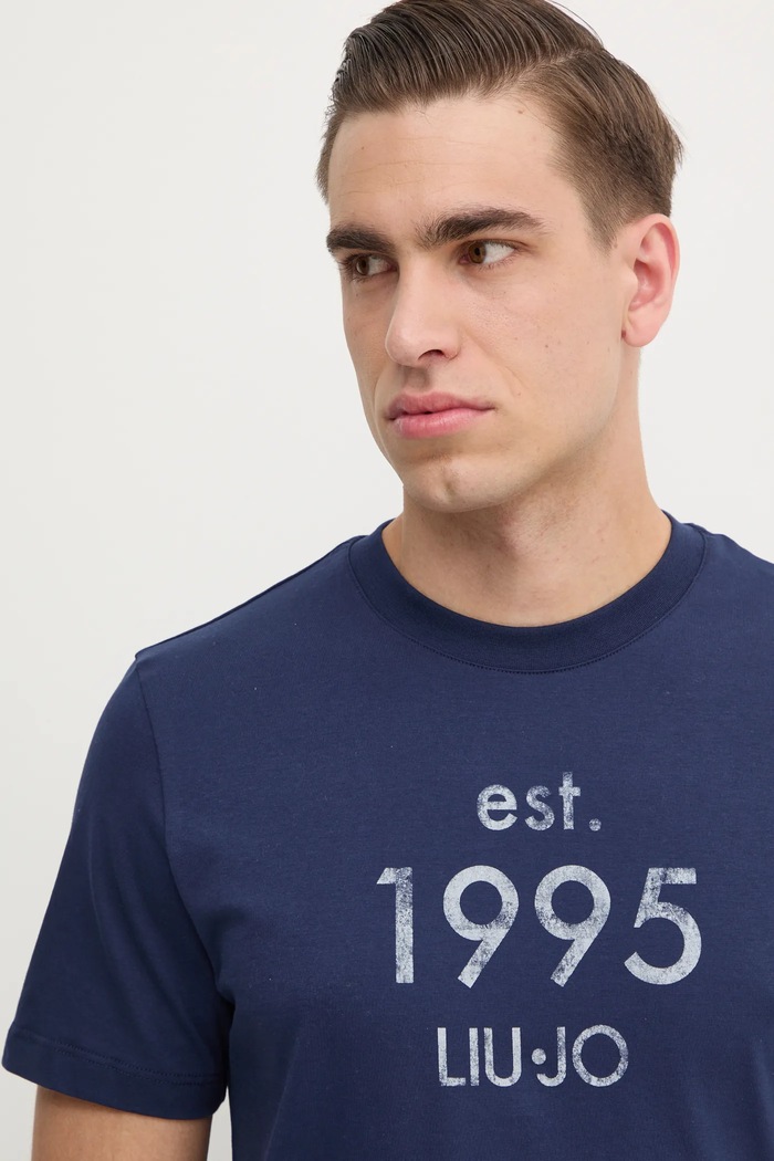 Liu Jo tricou bleumarin QA5125.J4924