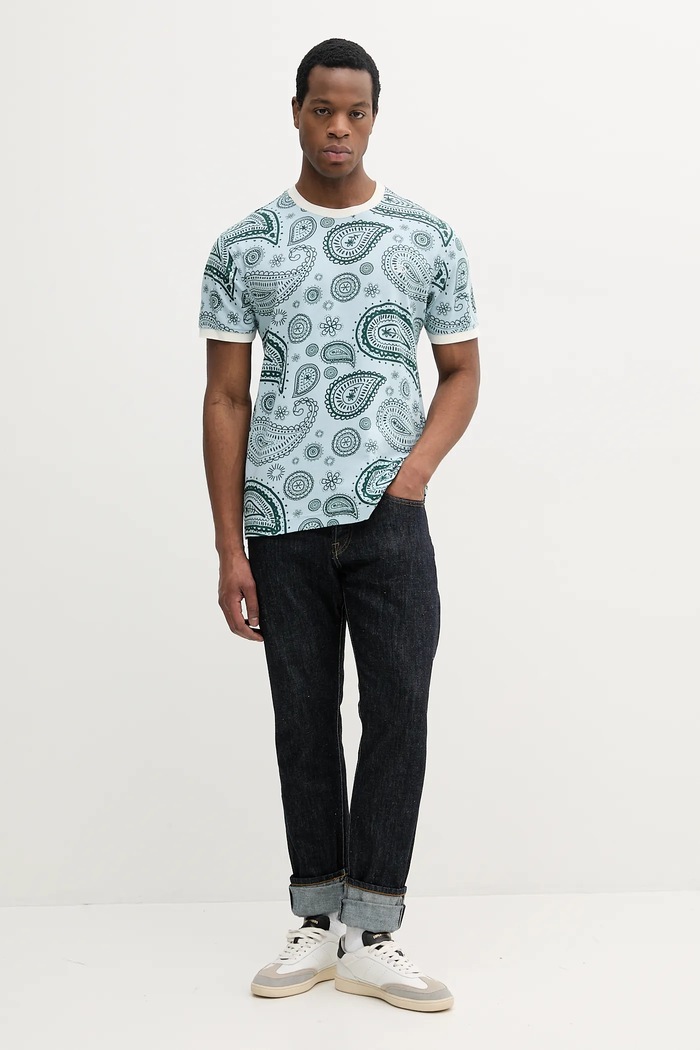 Liu Jo tricou din bumbac QA5161.J4932 albastru SS25