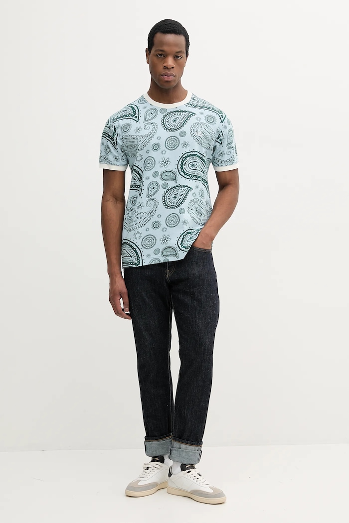 Liu Jo tricou din bumbac QA5161.J4932 albastru SS25