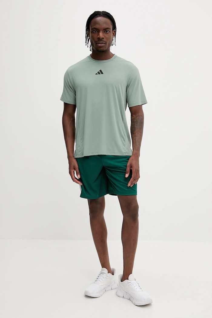 Футболка для тренировок adidas Performance Designed for Training JI8187 зелёный SS25