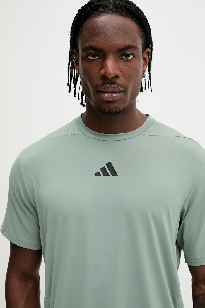 Футболка для тренировок adidas Performance Designed for Training зелёный JI8187