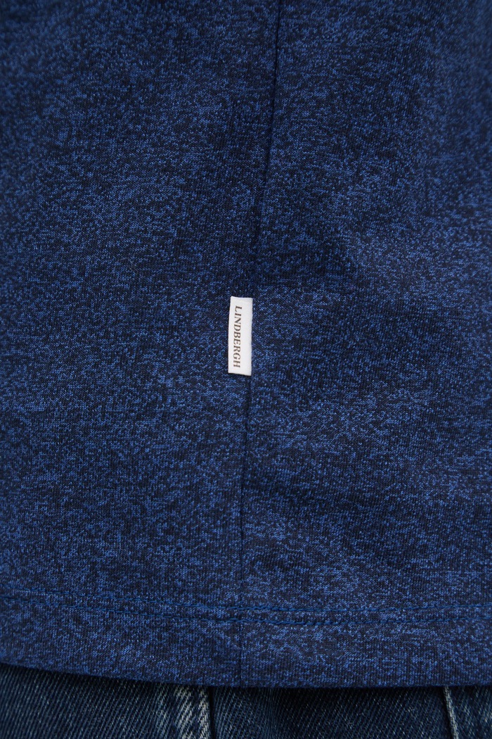 Tričko Lindbergh 30.48044.DEEP.NAVY.MIX tmavomodrá