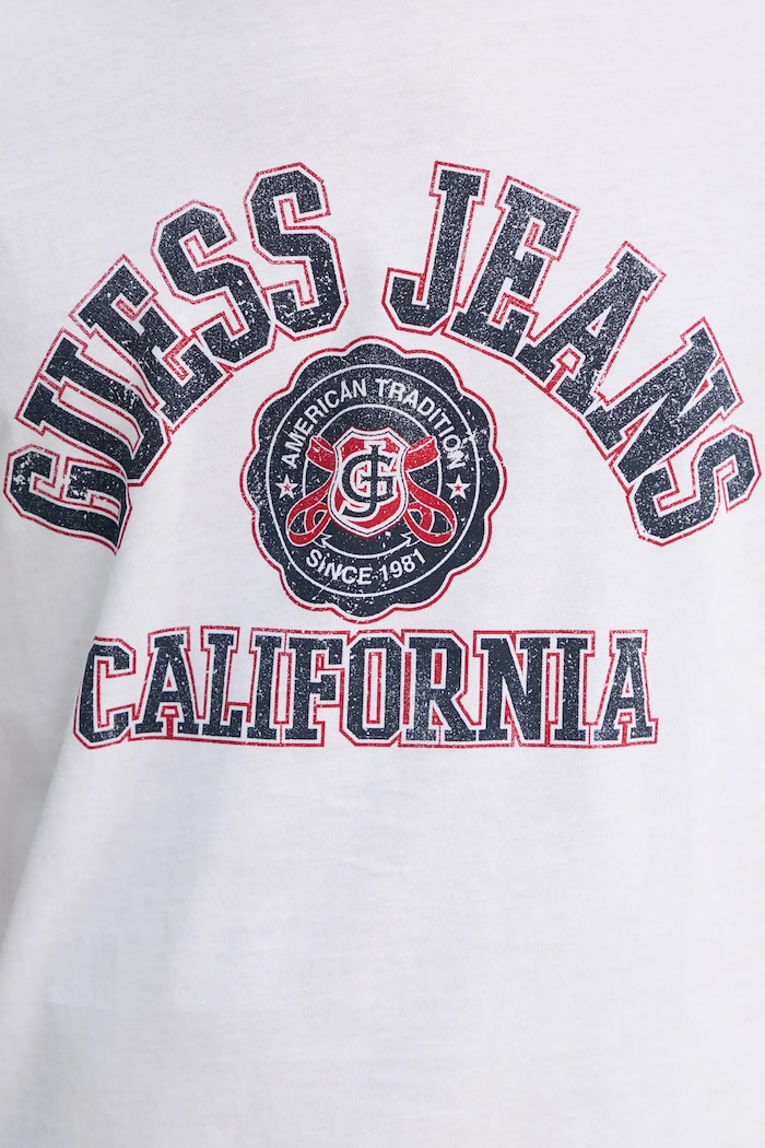 Pamučna majica Guess Jeans M5RI80.K8HM0 bijela
