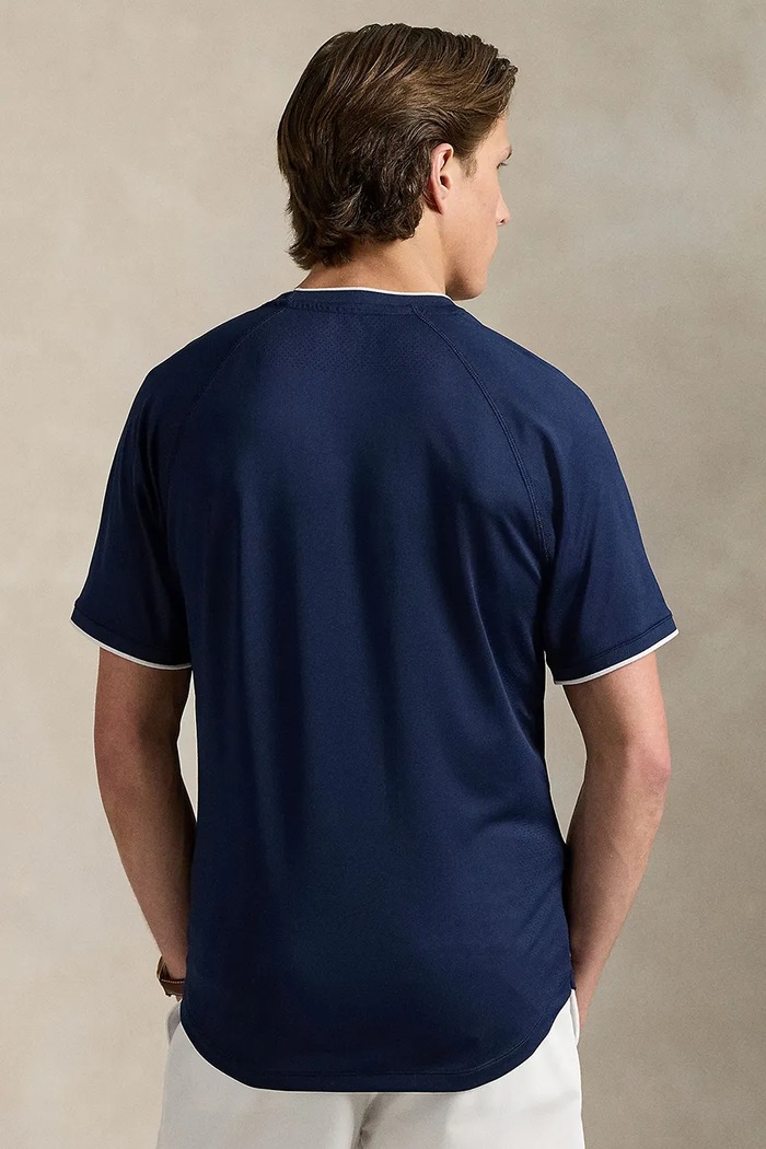 Polo Ralph Lauren t-shirt Wimbledon Collection 710970488 granatowy SS25