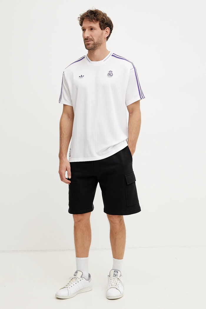 adidas Originals t-shirt REAL ICON JSY biały JF2581