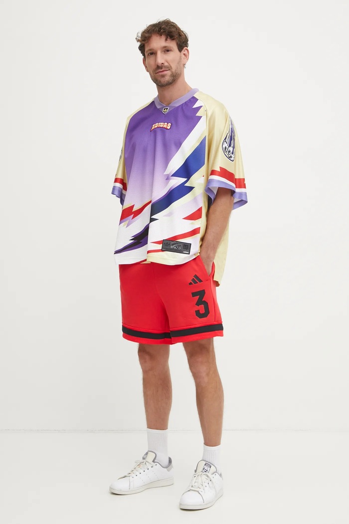 Tričko adidas Originals TEAM JERSEY JX1700 žlutá SS25