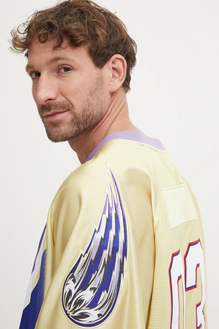 Tričko adidas Originals TEAM JERSEY žlutá JX1700