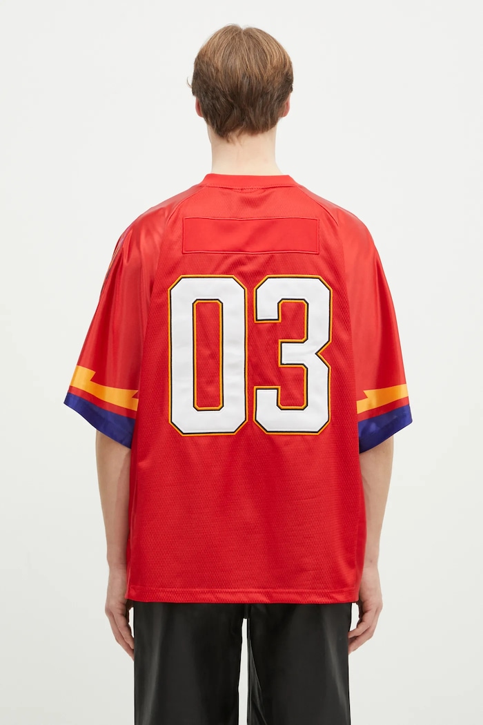 Clothing adidas Originals t-shirt TEAM JERSEY KB0307 red