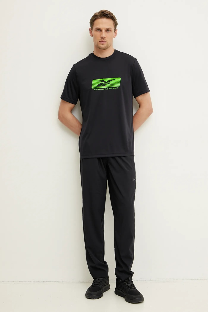 Tréningové tričko Reebok No Matter the Distance 100214917 čierna SS25