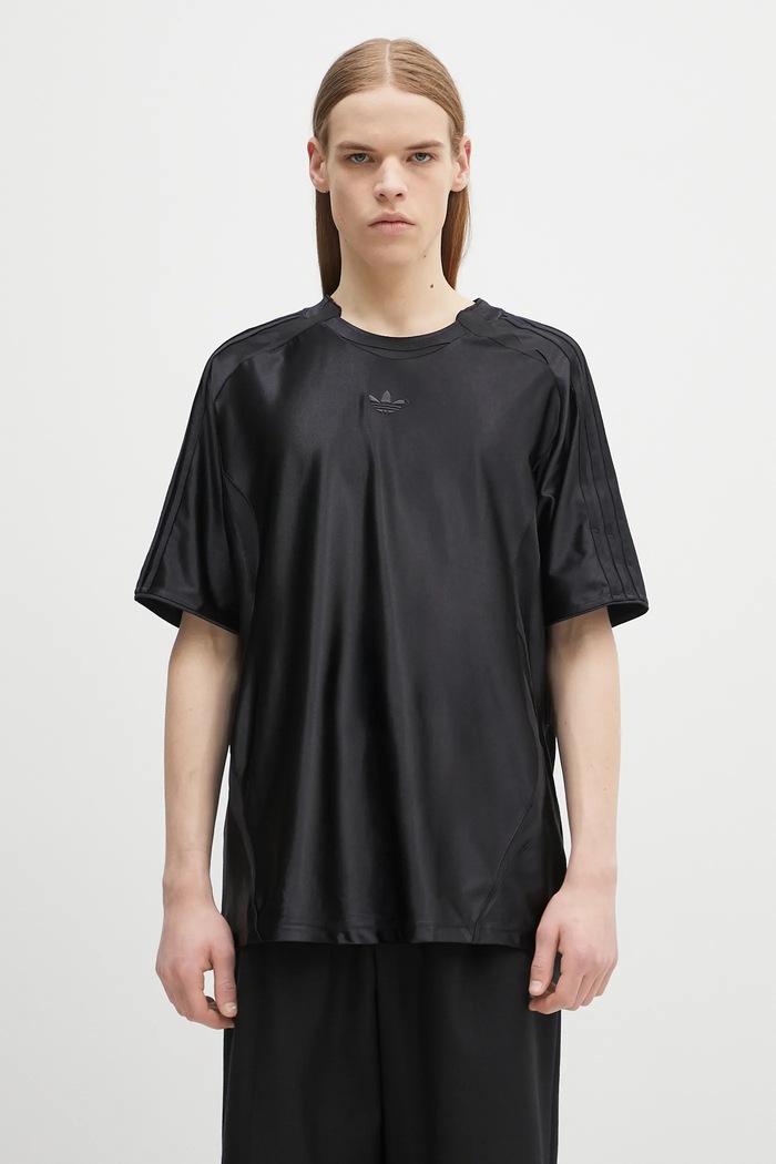 adidas Originals tricou rotund negru JM6745