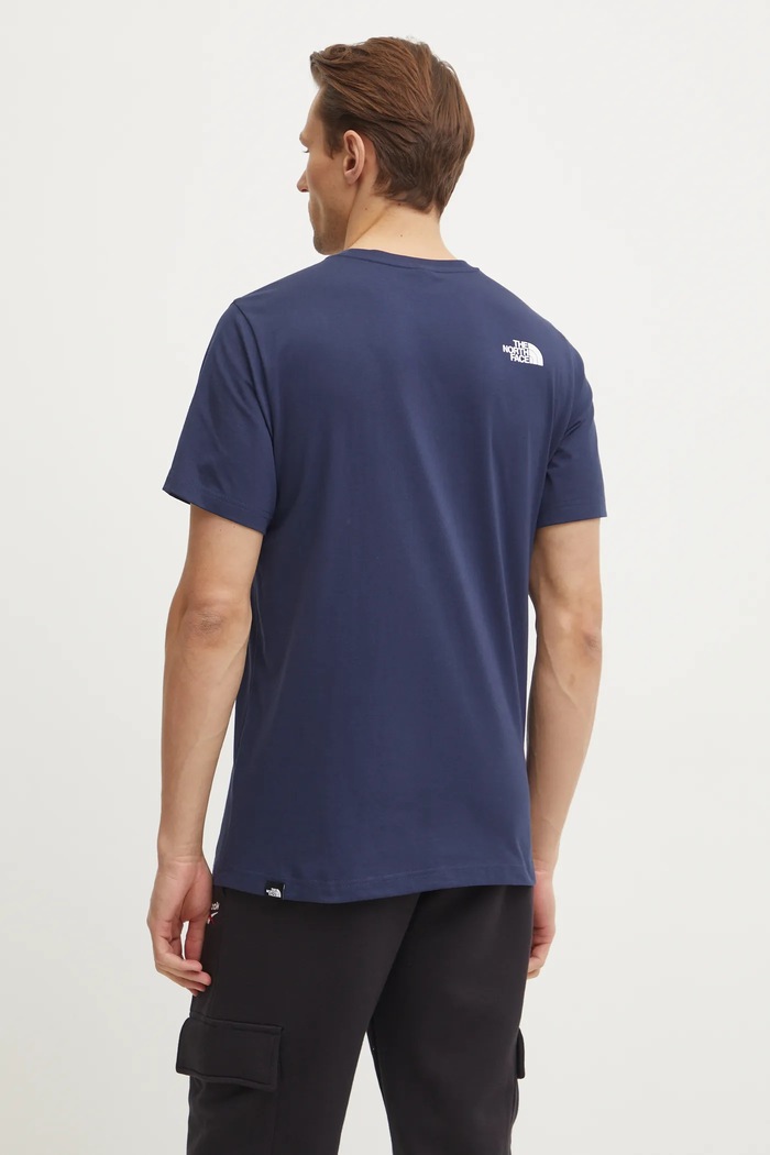 Ρούχα Μπλουζάκι The North Face Easy NF0A8A6C8K21 σκούρο μπλε