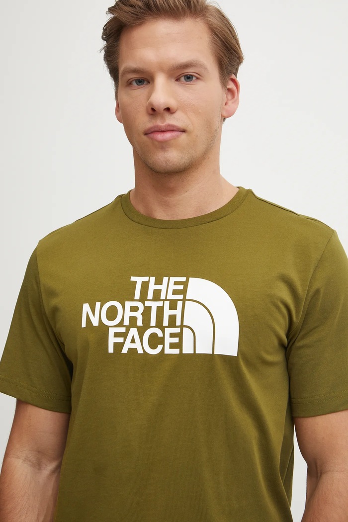 The North Face t-shirt Easy zöld NF0A8A6CTOE1