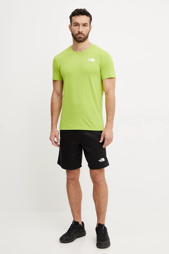 Športové tričko The North Face Lightning Alpine NF0A87H71MO1 zelená AW25