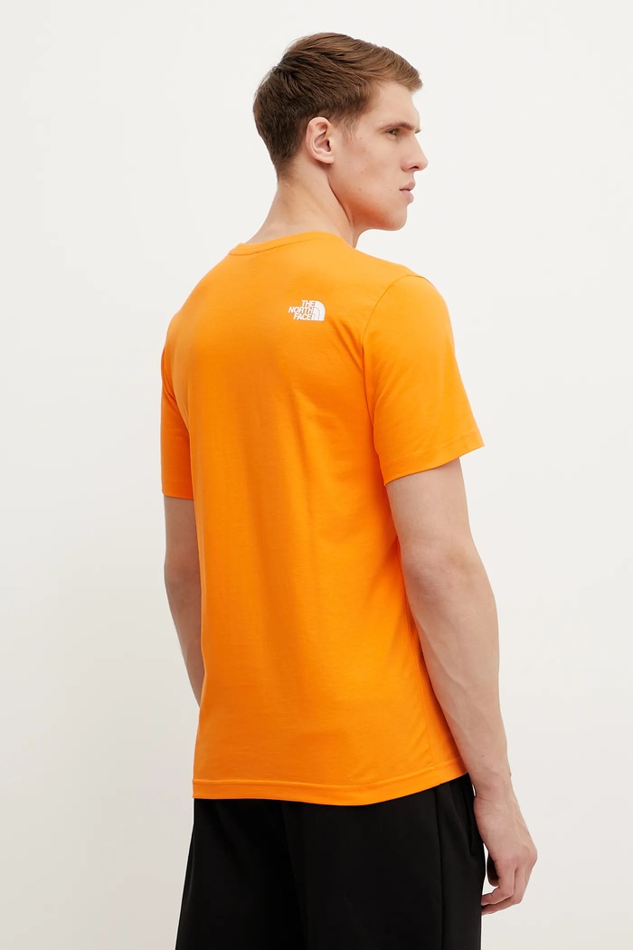 Ruházat The North Face t-shirt Easy NF0A8A6CB3O1 narancssárga