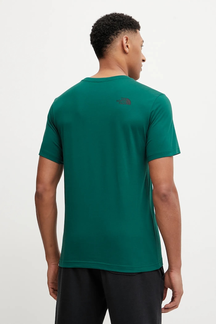 Тениска The North Face Fine NF0A8A6M6GI1 зелен SS25