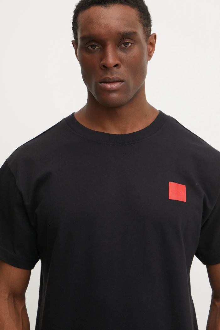 The North Face t-shirt bawełniany czarny NF0A8BXYJK31