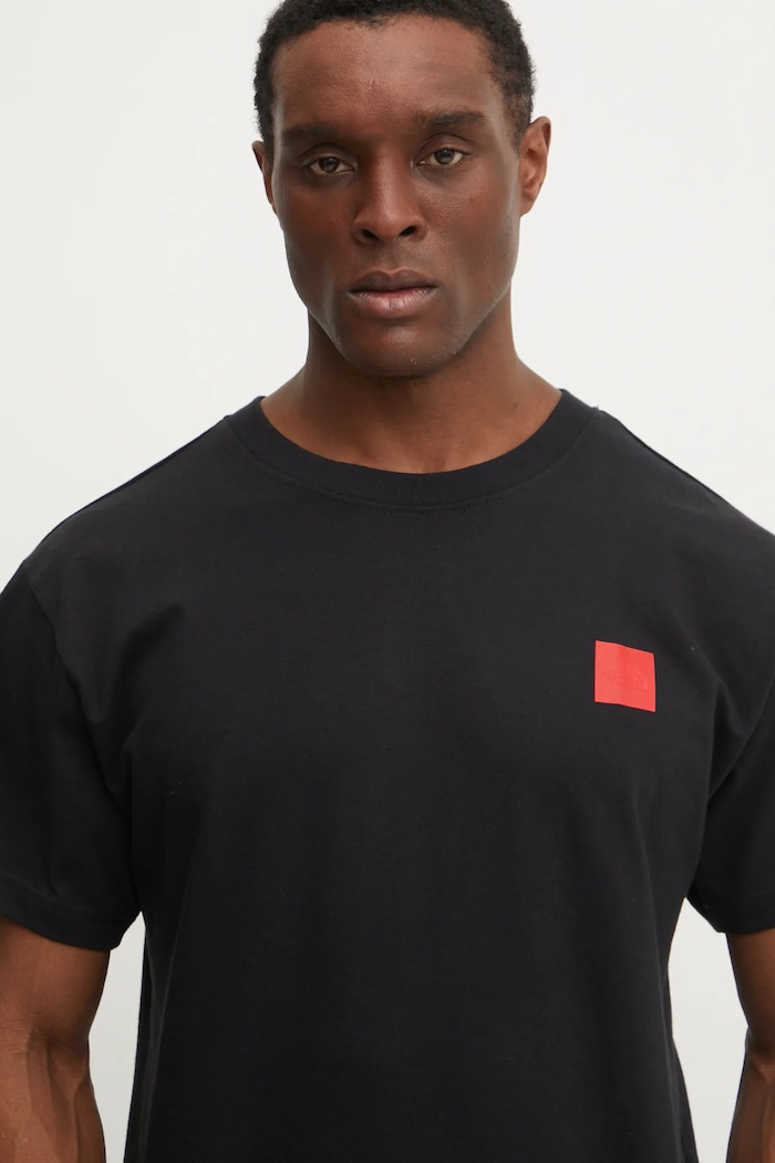The North Face t-shirt bawełniany czarny NF0A8BXYJK31