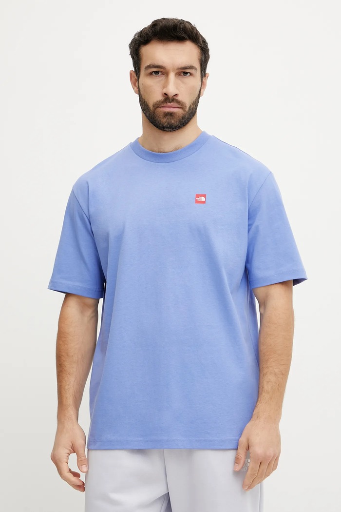 Ruházat The North Face pamut póló Axys NF0A8C1R0YI1 lila