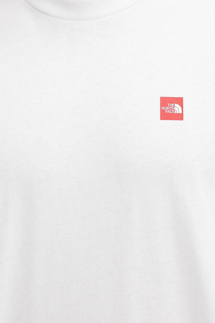 The North Face pamut póló Axys NF0A8C1RFN41 fehér