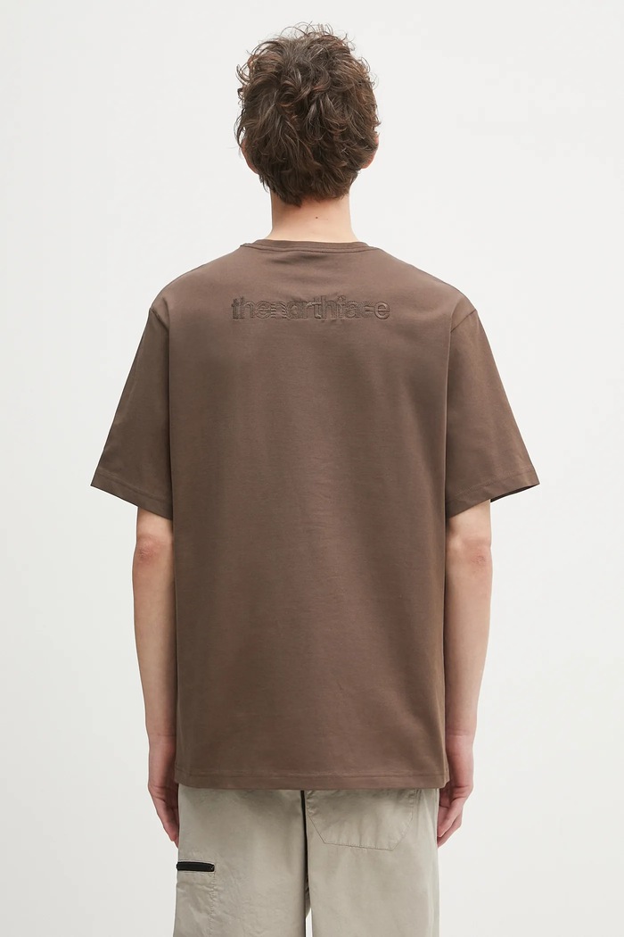 Oblečenie Bavlnené tričko The North Face Relaxed NF0A8C351OI1 hnedá
