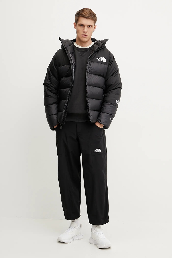 Памучна тениска The North Face Relaxed NF0A8C35QLI1 бежов SS25