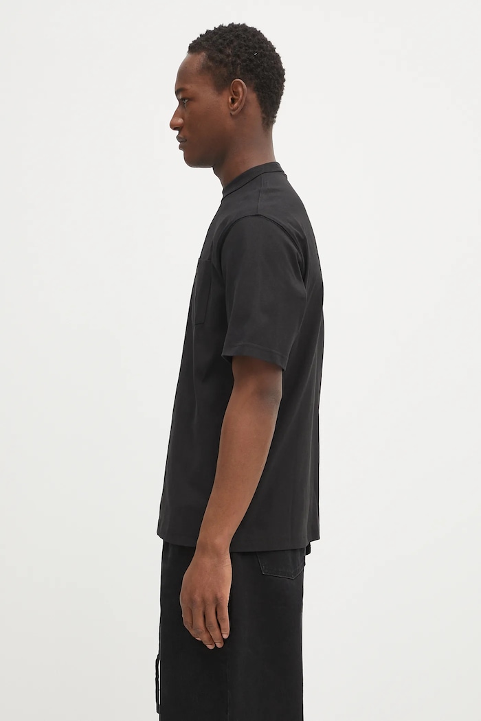 The North Face t-shirt in cotone Dome Relaxed NF0A8C3PJK31 nero SS25