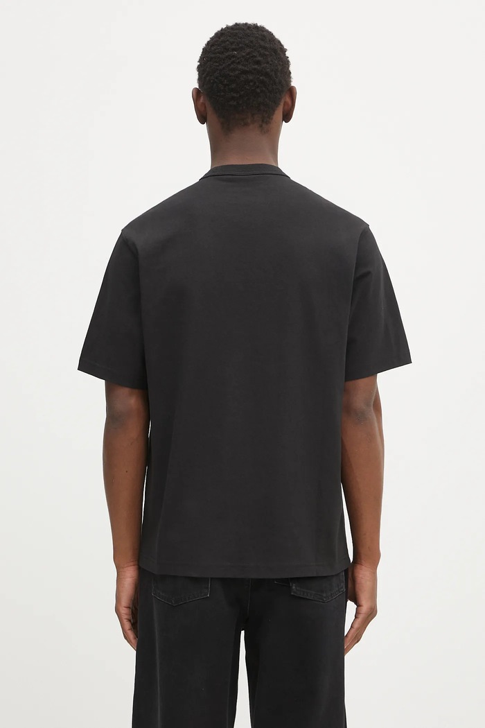 Abbigliamento The North Face t-shirt in cotone Dome Relaxed NF0A8C3PJK31 nero