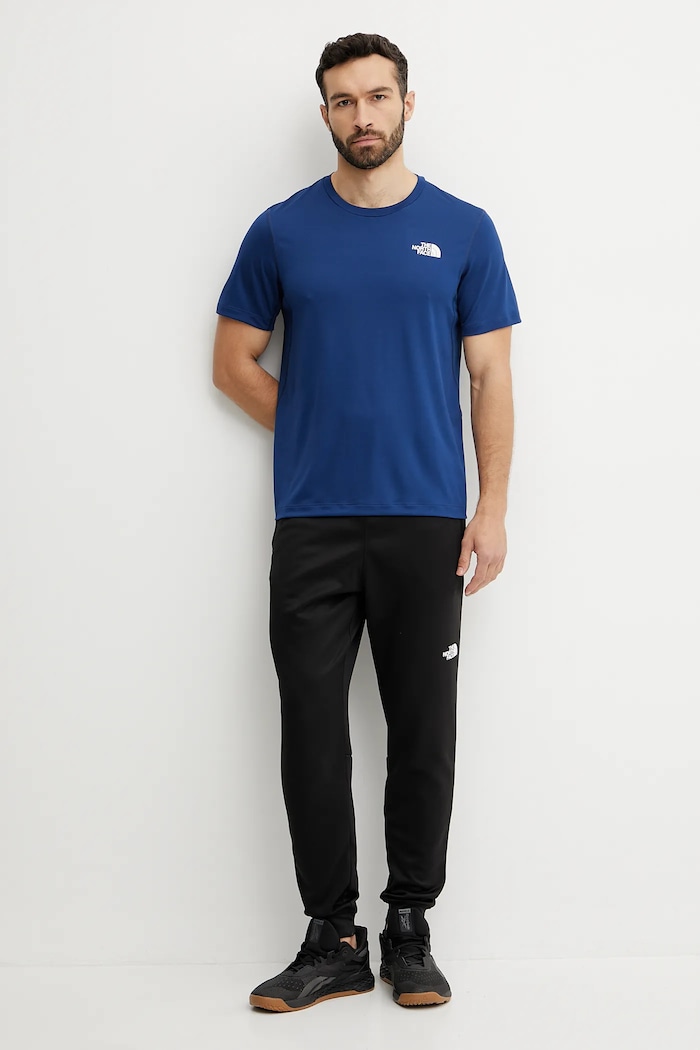 Sportska majica kratkih rukava The North Face Lightbright NF0A825OD1R1 mornarsko plava SS25