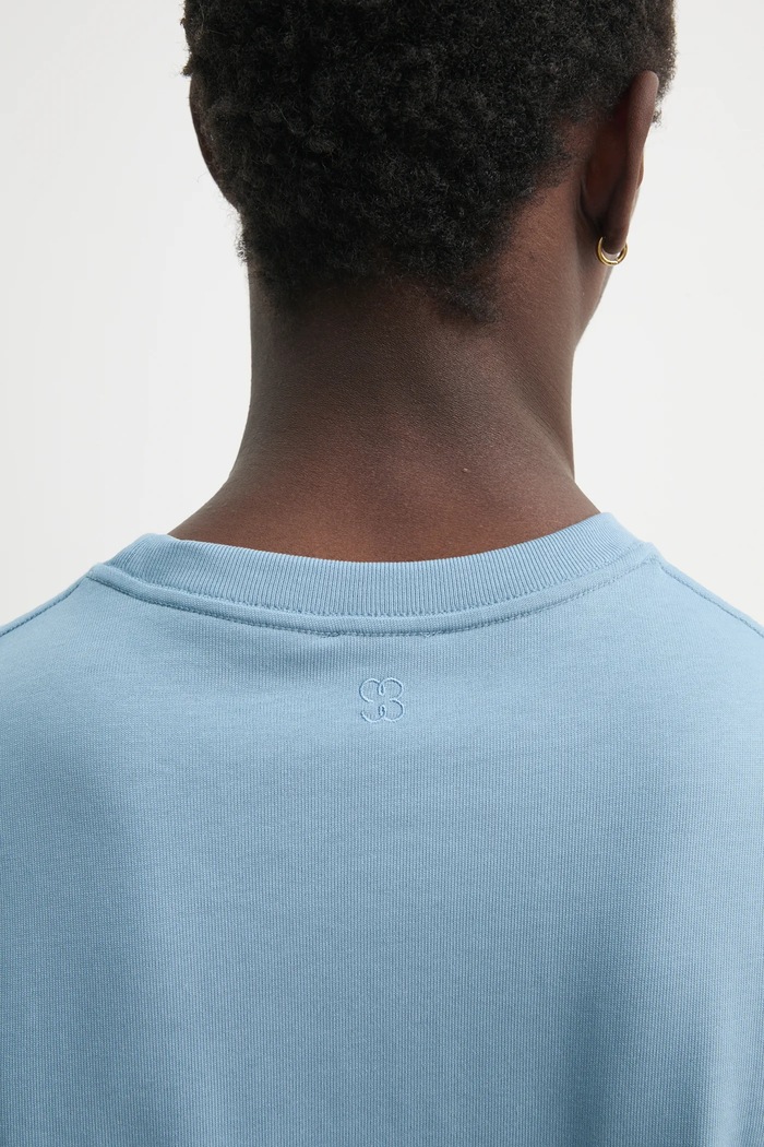 Filippa K tricou din bumbac 29040.FK albastru