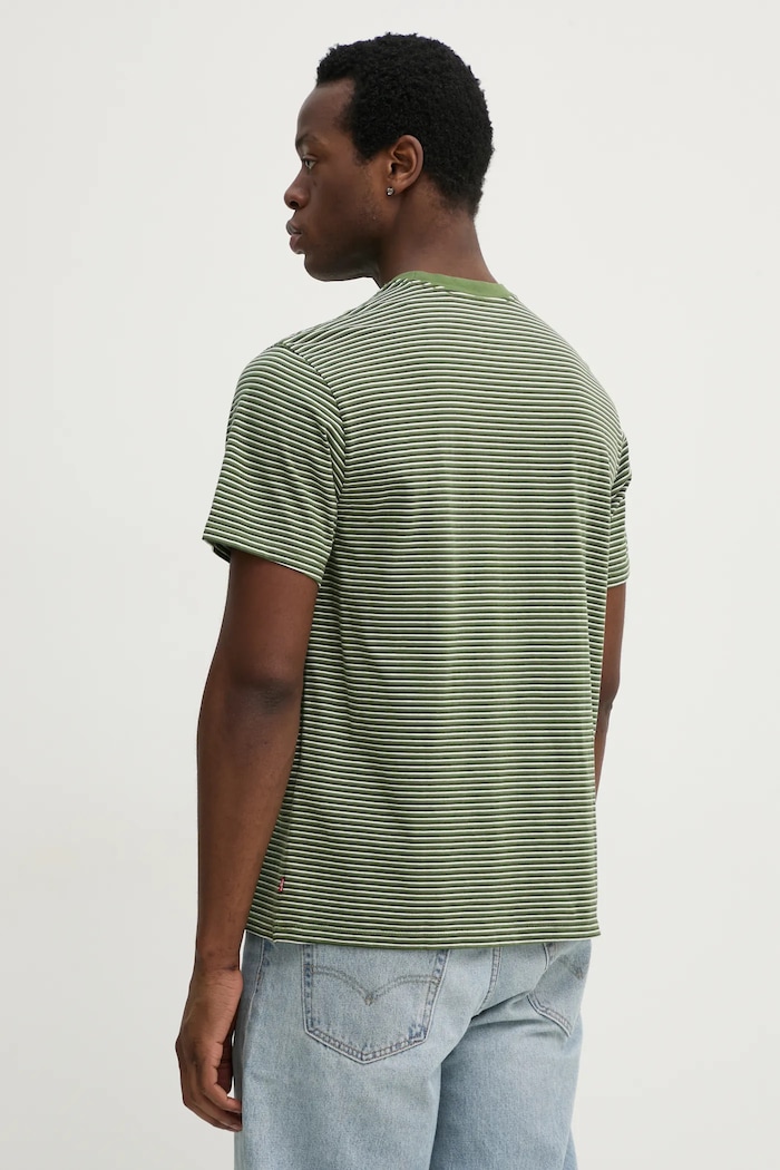Oblečení Bavlněné tričko Levi's THE ESSENTIAL TEE A3328 zelená