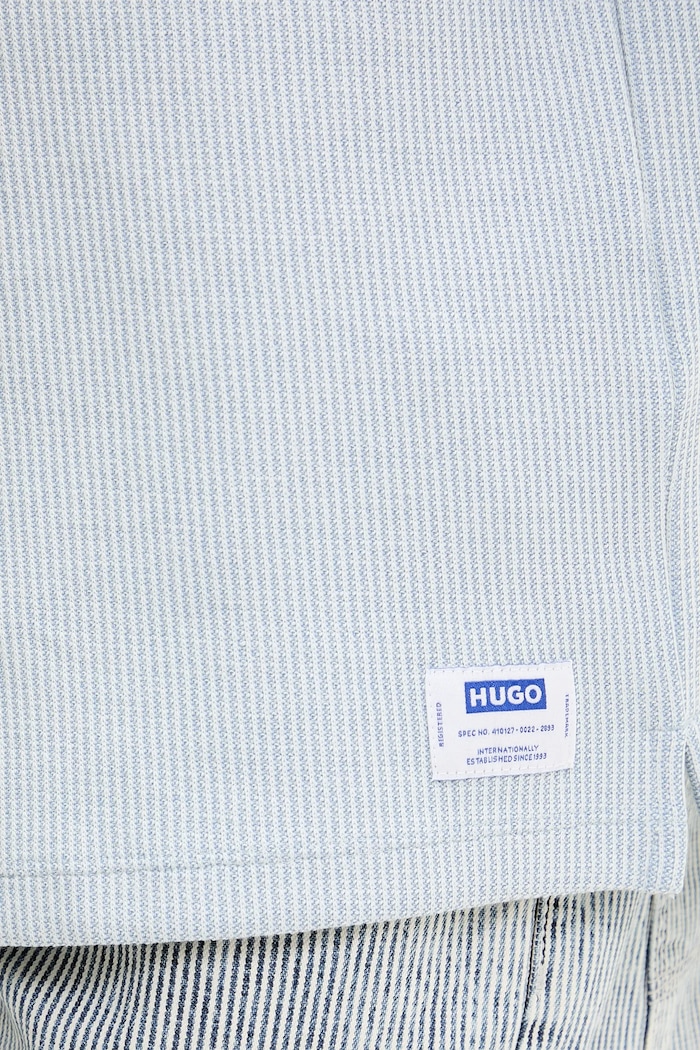Pulover Hugo Blue Nuwolo 50534454 modra