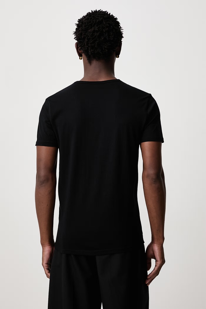 T-shirt basic męski bawełniany 3-pack Paul Smith czarny M1A.389.M3PK
