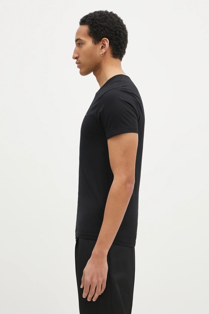 Paul Smith Tricou din bumbac 3-pack M1A.389.M3PK negru AW25